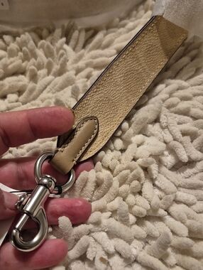 Coach Leather Key Fob Purse Strap [C5]